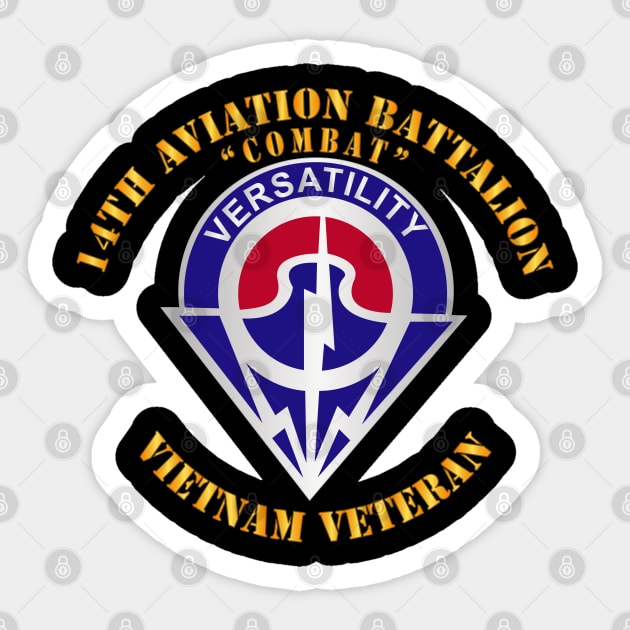 14th Aviation Battalion wo DS Sticker by twix123844